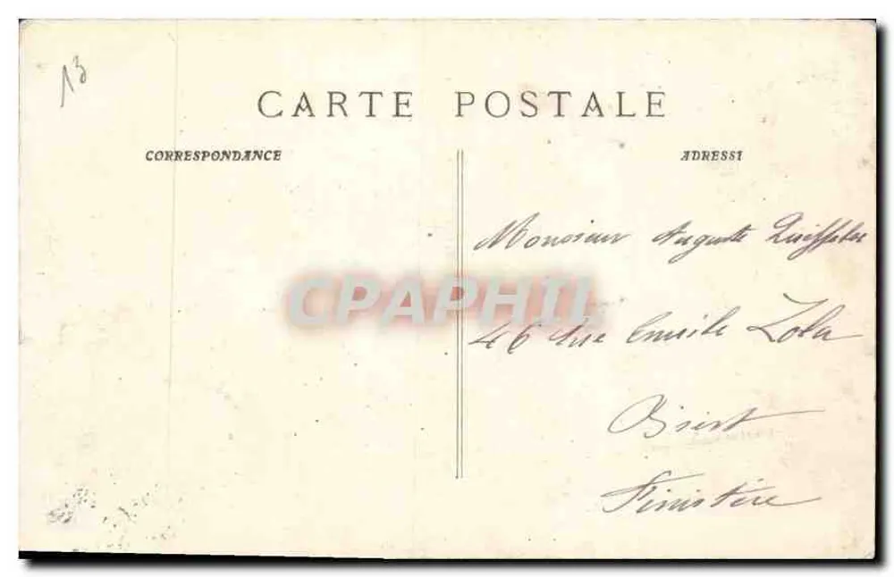 Marseille — Elevadores de N.-D. de la Garde — Editor: P. R. & C. Marseille, n°14 - Verso