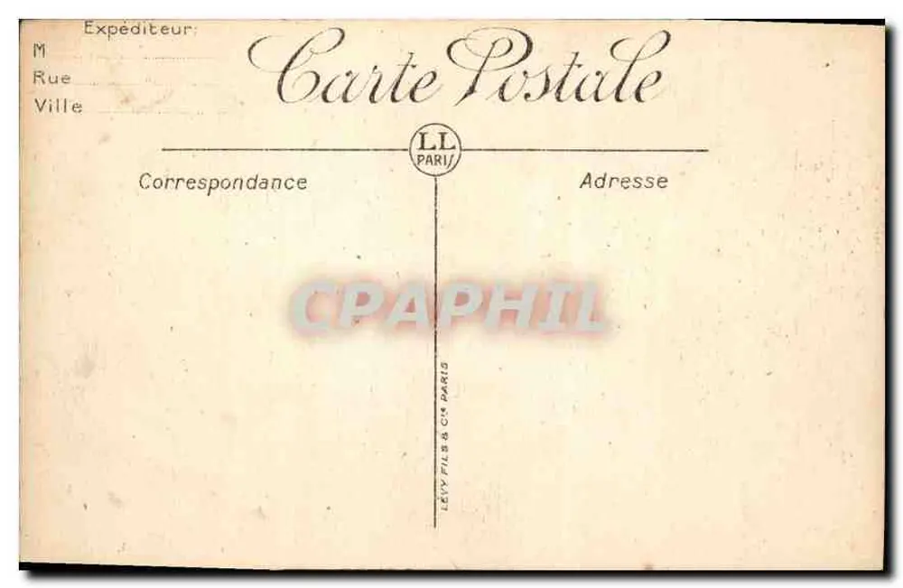 Entrada do Parc Borély — Marselha — LL - Verso