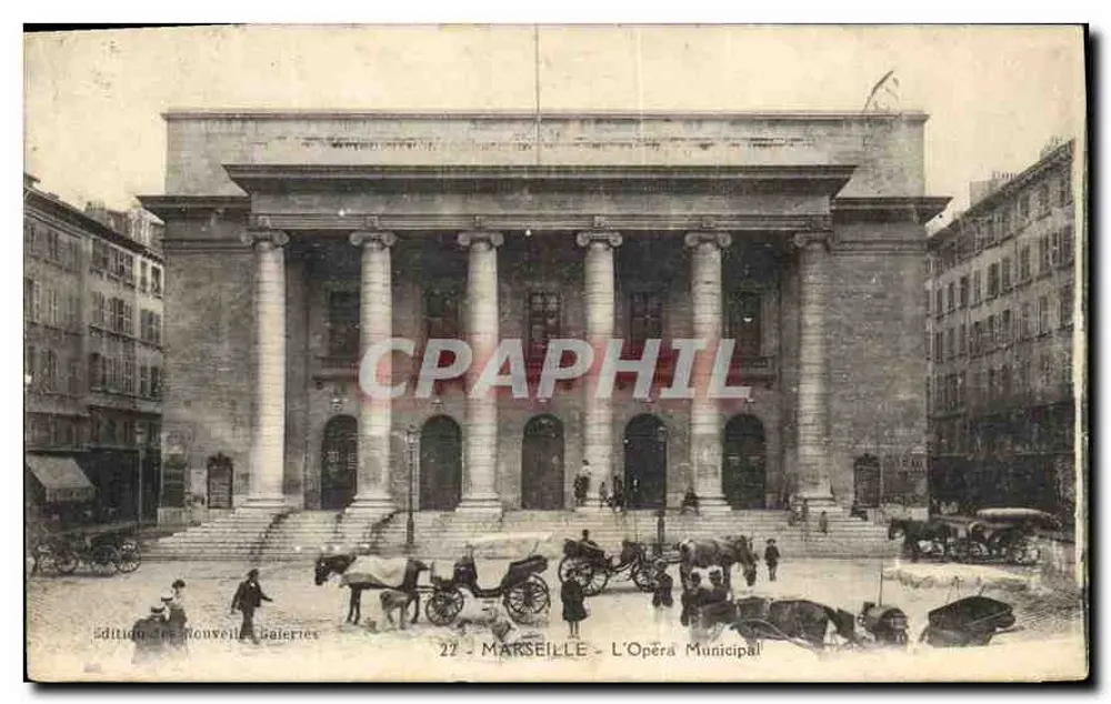 Marselha - O Teatro Municipal — Edição das Novas Galerias, n°27 - Frente