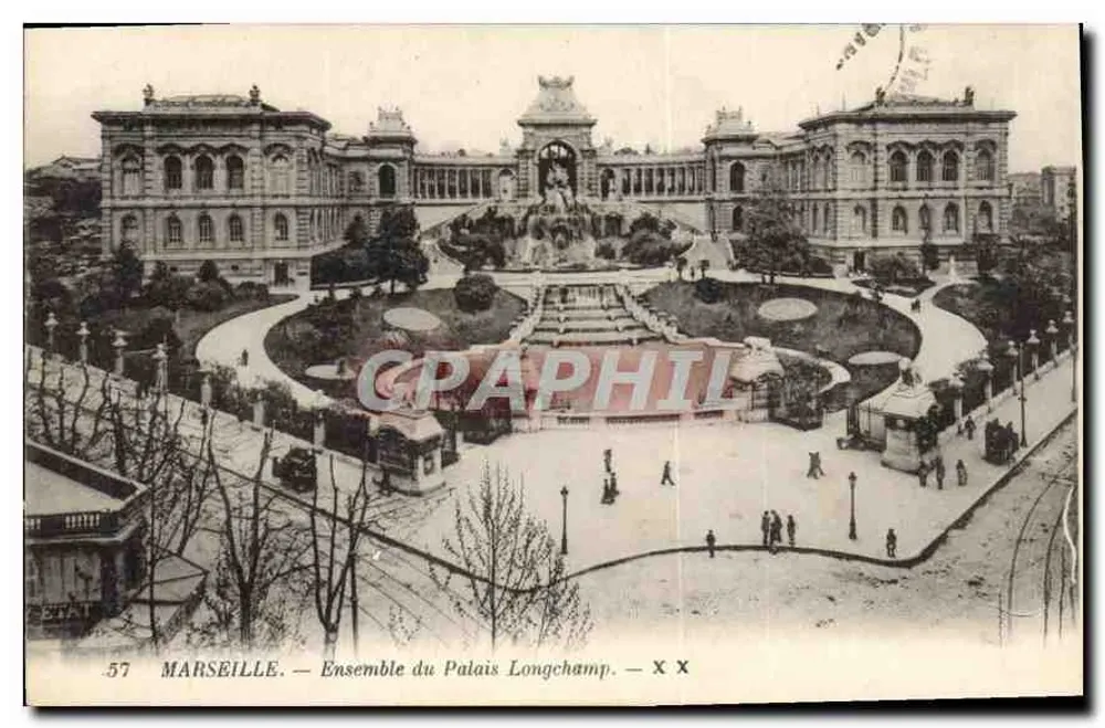 Marselha — Conjunto do Palácio Longchamp — n°57 - Frente