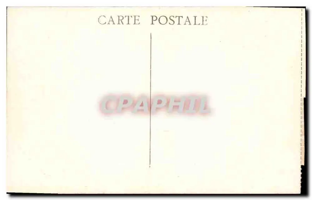 Marseille — Denkmal der Mobiles und die Kirche Saint-Vincent-de-Paul — unbekannter Verlag - Rückseite