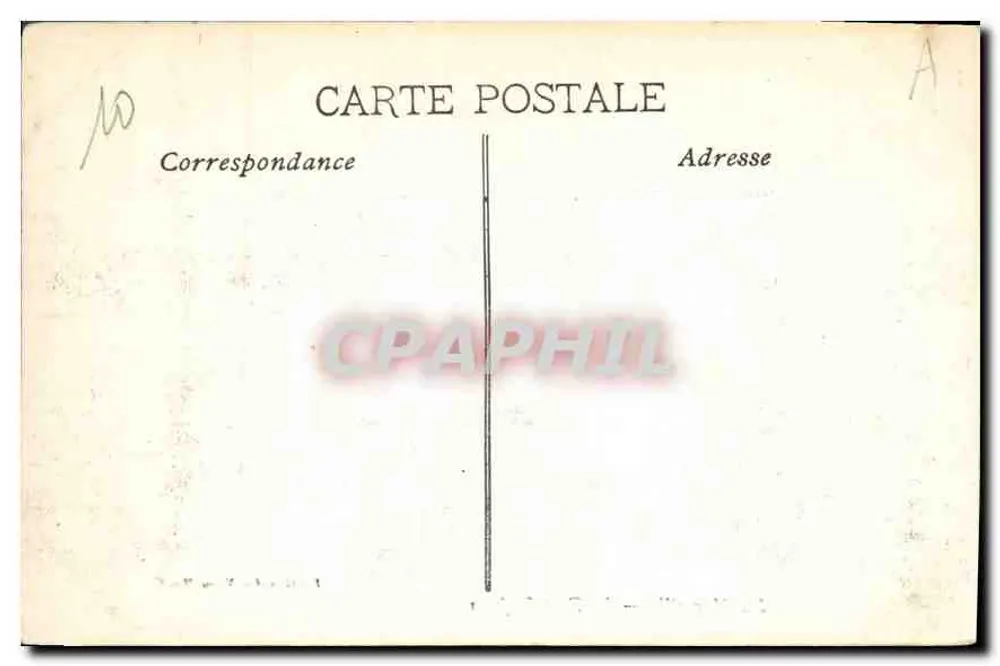 Marselha — O Forte St Jean — Edição das Novas Galerias, n°36 - Verso