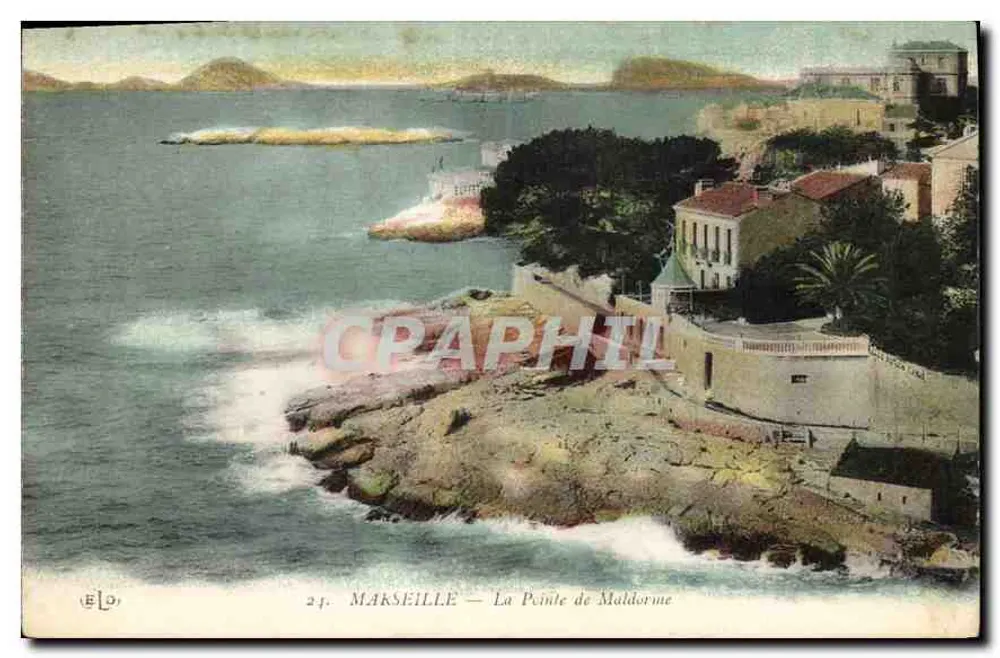 Marseille — A Ponta de Maldorme — Editor ELO, n°21 - Frente