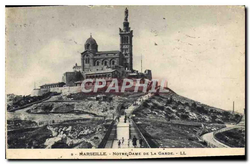Marselha - Nossa Senhora da Guarda - LL - Frente