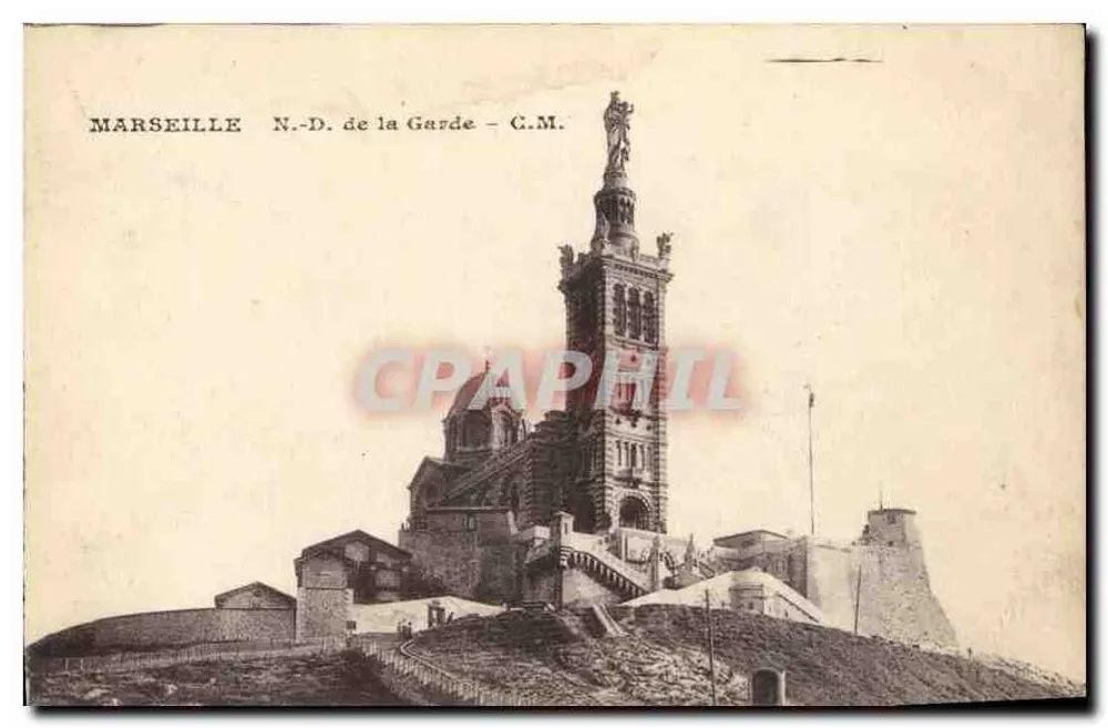 Marselha - Nossa Senhora da Guarda - C.M. - Frente