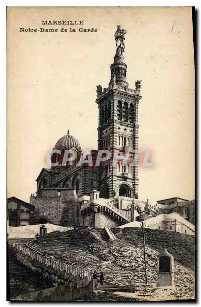 Marseille — Nossa Senhora da Guarda — editor não identificado - Frente
