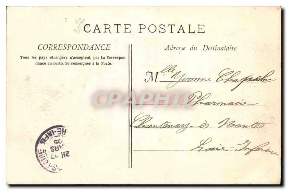 Marseille - Rota da Corniche — Phototyp E. Labeby, Marseille — n°58 - Verso