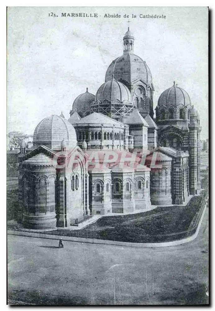 Marselha - Abside da Catedral — editor não identificado, número de série 125 - Frente