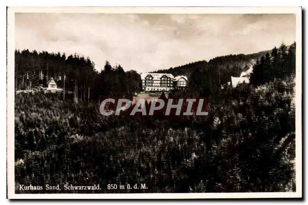 Kurhaus Sand, Schwarzwald — 850 m. acima do nível do mar — editor não visível - Frente