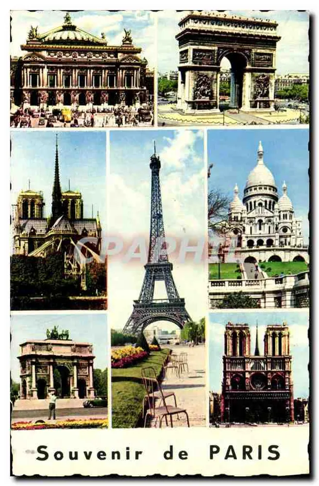 Paris — Souvenir de Paris — Éditions LYNAA - Vorderseite