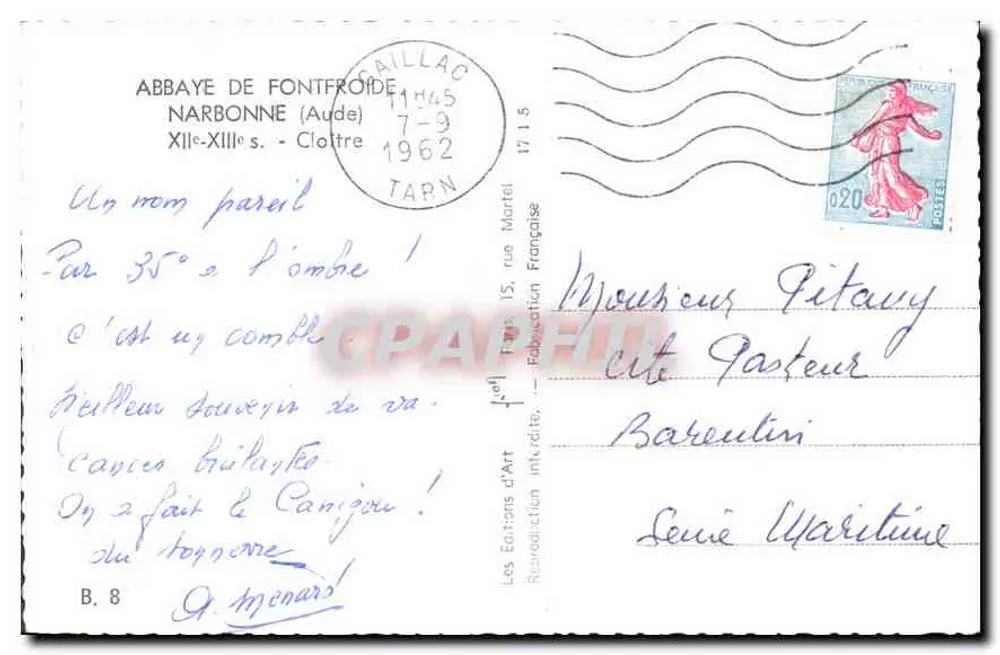 Abadia de Fontfroide — XII-XIII s. — Les Éditions d'Art - Verso