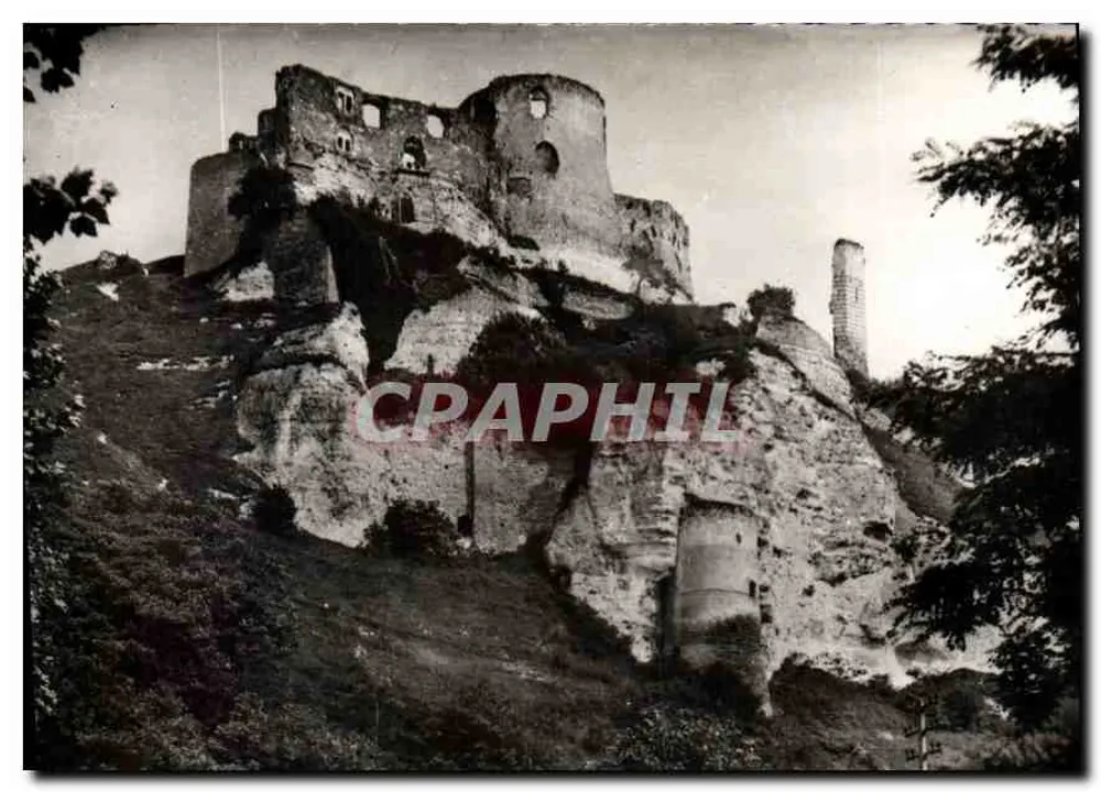 Les Andelys (Eure) — O Castelo Gaillard — Combiér (S.-et-L.) - Frente