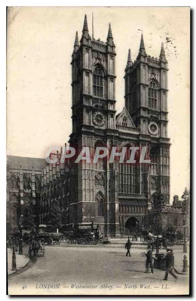 LONDON — Westminster Abbey — Nordwesten — LL. — 41 - Vorderseite