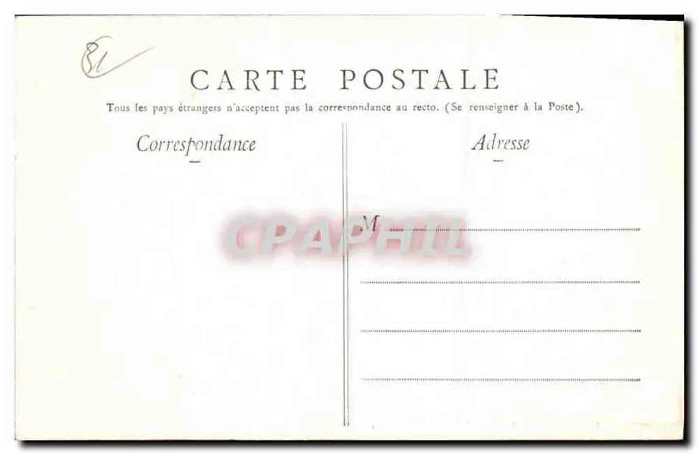Soulouze — Jardim das Plantas — La Gorinne e a Ardege e estátua de Armand Sylvectre - Verso