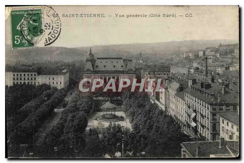 Saint-Étienne — Vista geral (Lado Norte) — GC. - Frente