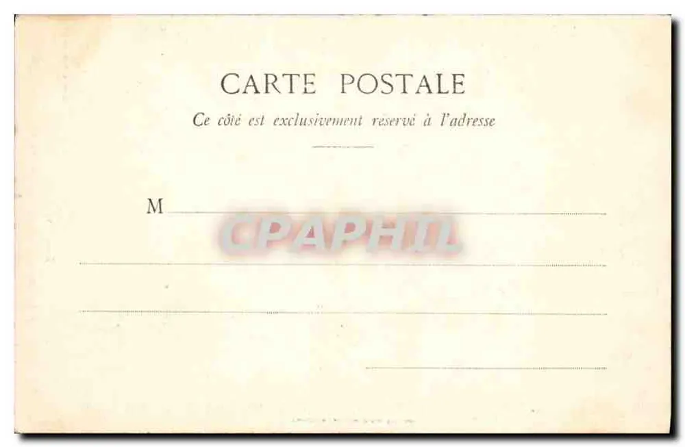 Porta Romana de St-Aventin, perto de Lockon — Editor A. Tronche, n° 80 - Verso
