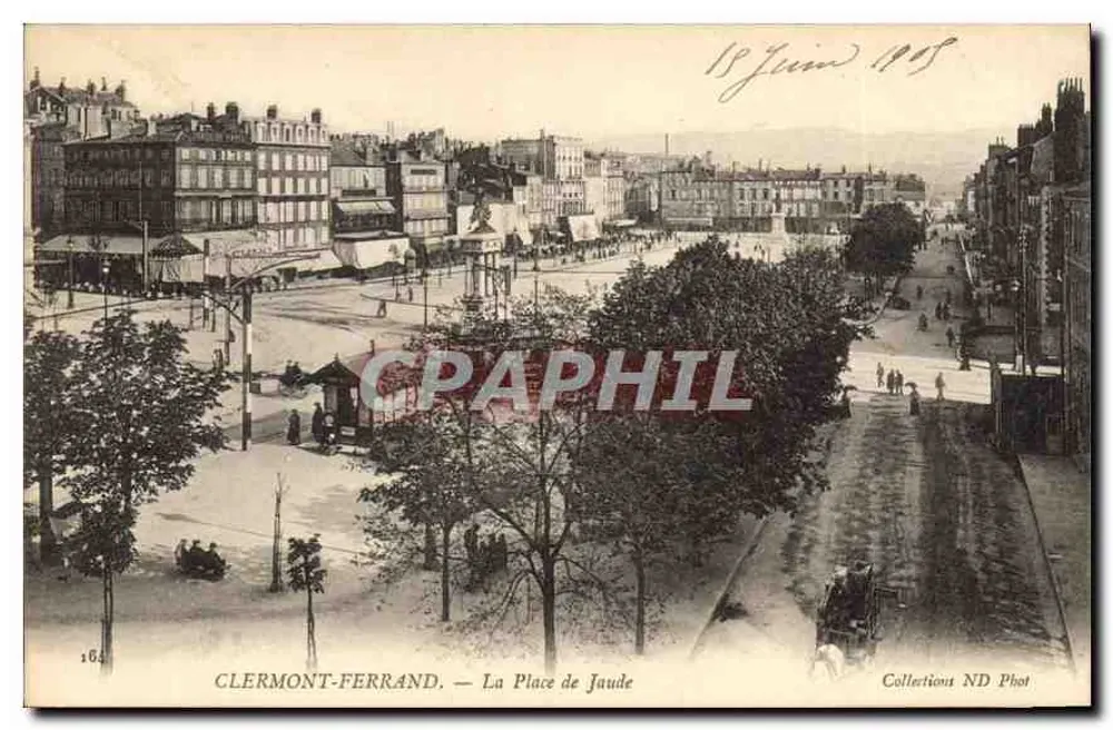 Clermont-Ferrand — A Place de Jaude — Coleções ND Phot, n°164 - Frente