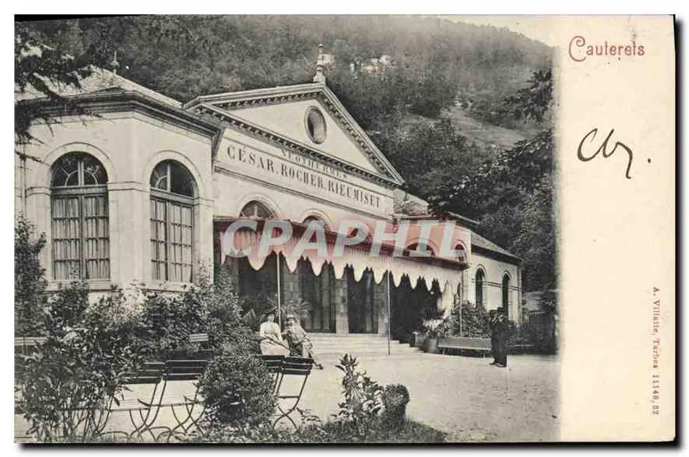 Céasar Rocher Riéumiset — Estabelecimento termal — A. Villière, Tézons, n° 1146 - Frente