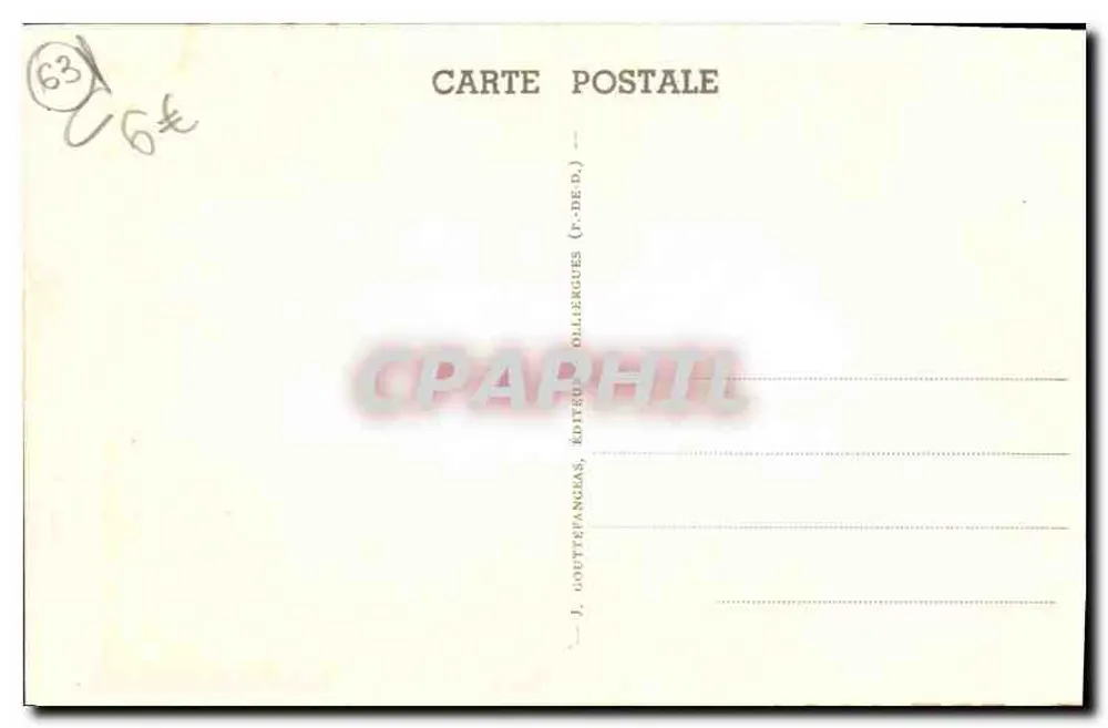 Montferrand — Casa dos Monges ou da Elefante (século XII) — G. d'O. 472 - Verso