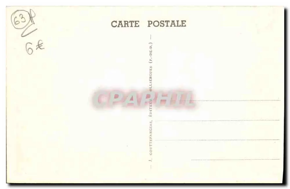 Montferrand e dei Gravanches — vista generale — G. d'O. 485 - Verso
