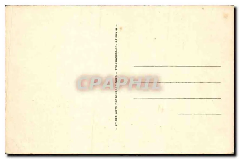 Perros-Guirec — Ansicht des Hafens und der Promenade — C. des Arts Photographiques, Straßburg - Rückseite