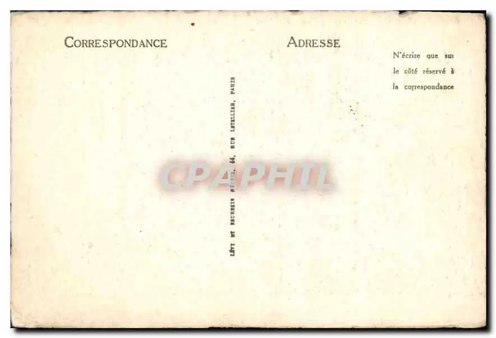 Laigle (Orne) — Casa histórica do século XVII — Escritório — R. Poret - Verso