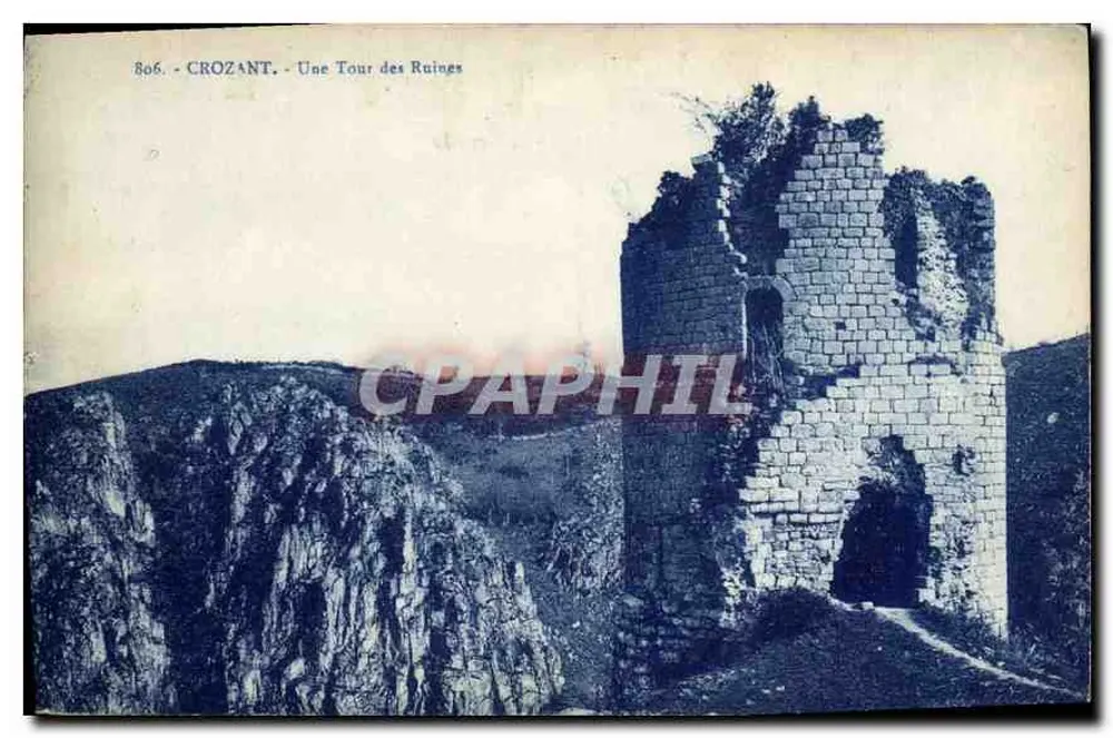 Crozant — Uma Torre das Ruínas — Compagnie Générale de Montmorency (Paris) - Frente