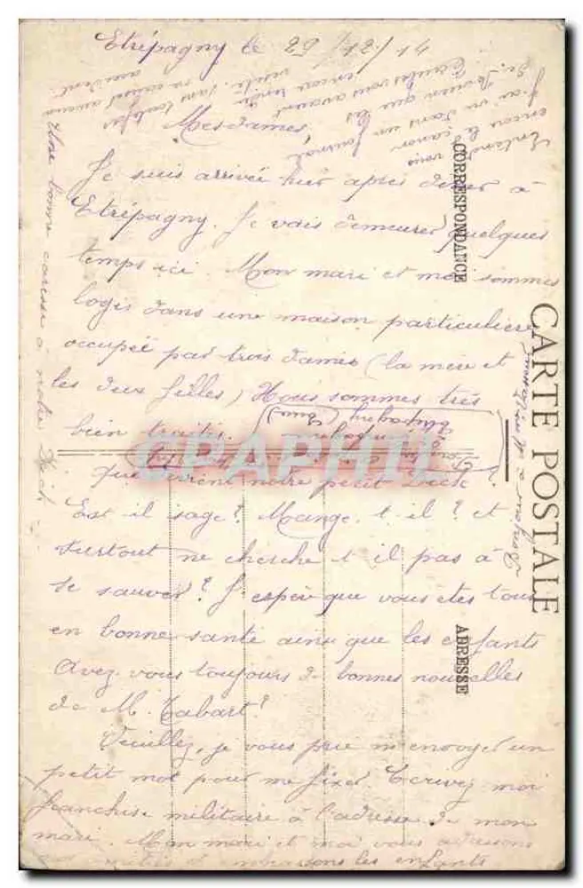 Rouen — Vista geral tirada do Transbordeur — C.V. 302 - Verso