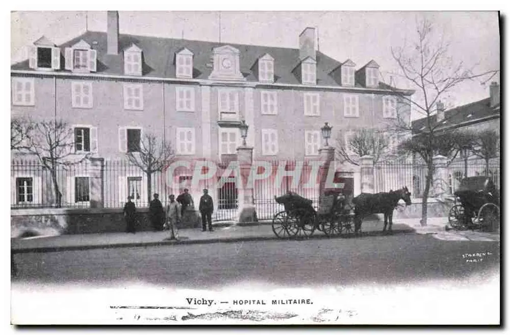 Vichy — Militärkrankenhaus — Stewaren & Phale - Vorderseite