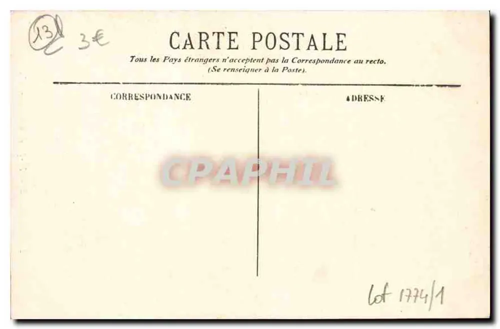 Marseille — N.-D. de la Garde — ÉL. — Editor EL. - Verso