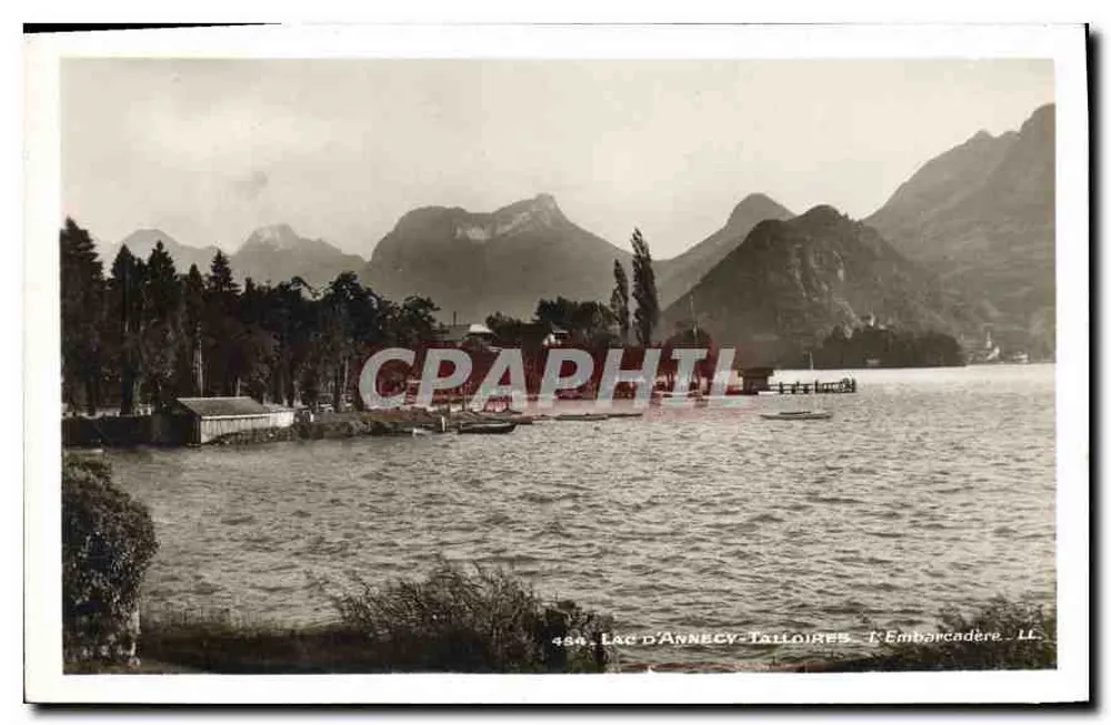 Lago de Annecy-Talloires — Embarcadouro — LL n°488 - Frente