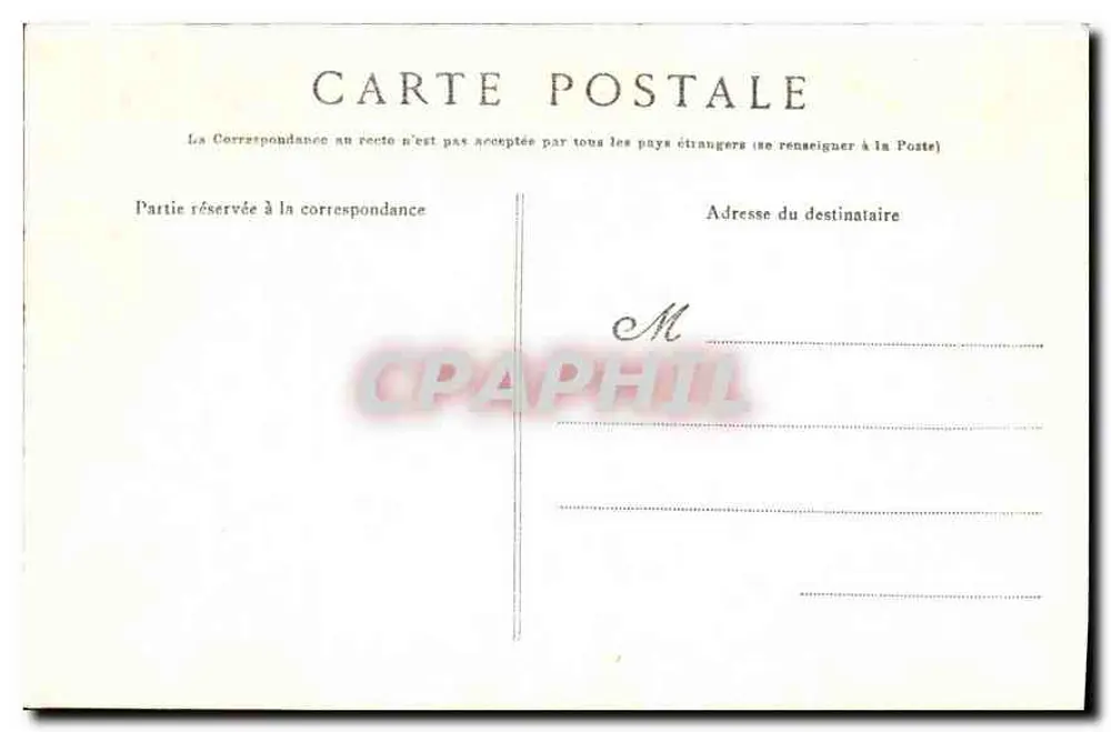 Biarritz — A Costa dos Bascos e os Pirineus — Edição do Magasin du Souvenir, 15, rue Mazagran, Biarritz - Verso