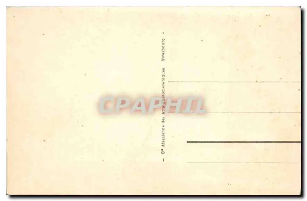 Le Pouliguen - A Igreja — editor C° Alascirine (Strasbourg) - Verso