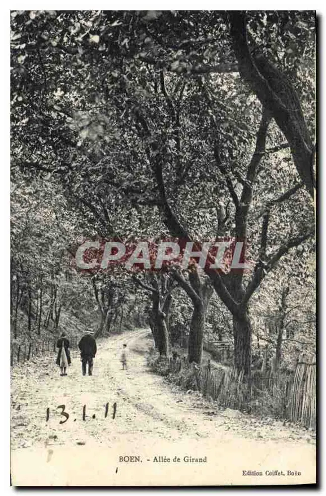 BOEN - Avenida de Girand — Édition Coiffet, Boën - Frente