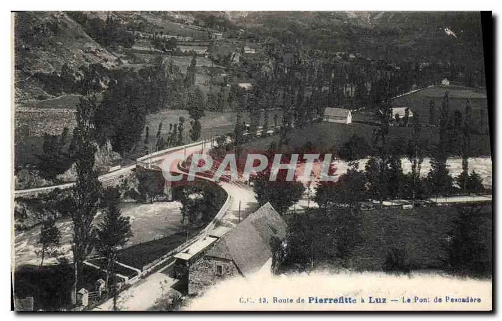 Rodovia de Pierrefitte para Luz — O Ponte de Pescadère — Carracho, edições Fau - Frente