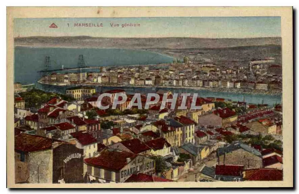 Marseille — Vista geral — Rouillon - Frente