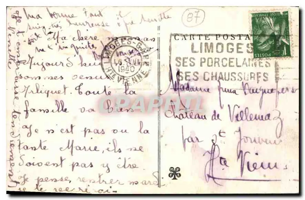 Capela de N.-D. d'Arliquet — Santuário — Edição do Santuário, n°10 - Verso