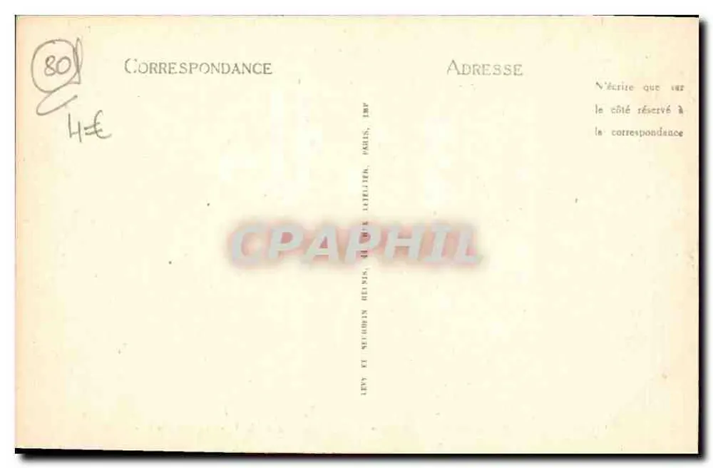 Amiens — Place de la Cathédrale — Wiederherstellung alter Häuser — LL - Rückseite