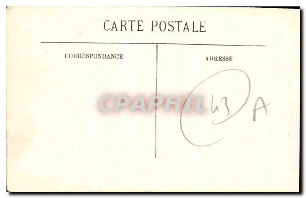 Le Puy — Vue générale prise de la Route de Saugues — LL - Verso