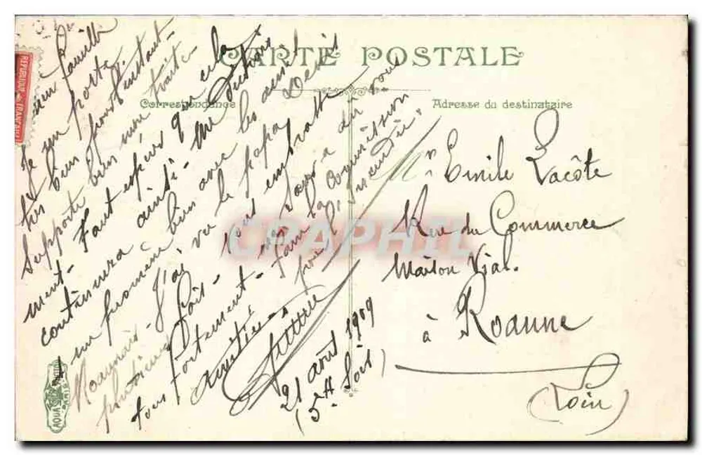 Vichy. Passarela sobre o Allier — editor Vichy, n° 66 - Verso