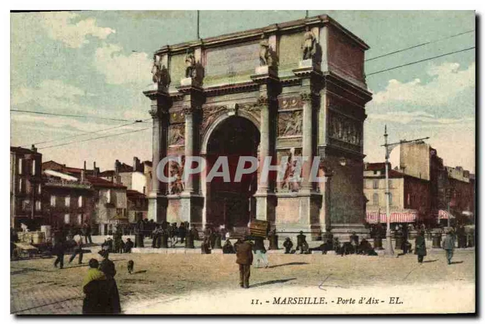Marseille - Porte d'Aix — Editor EL, n°11 - Frente