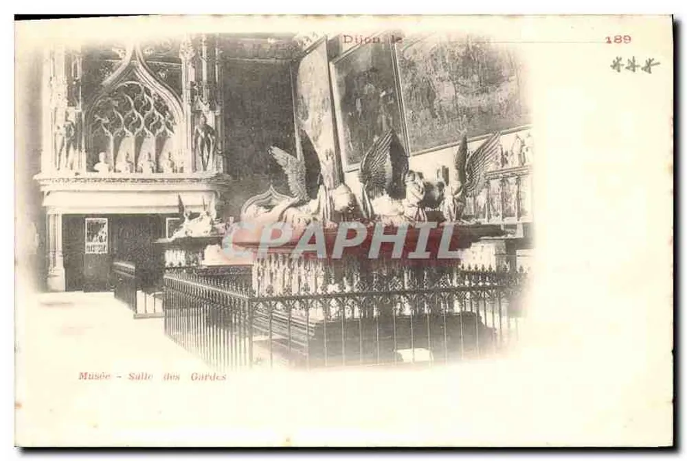 Dijon - Museum - Wachzimmer — Verlag Dijon, Nr. 189 - Vorderseite