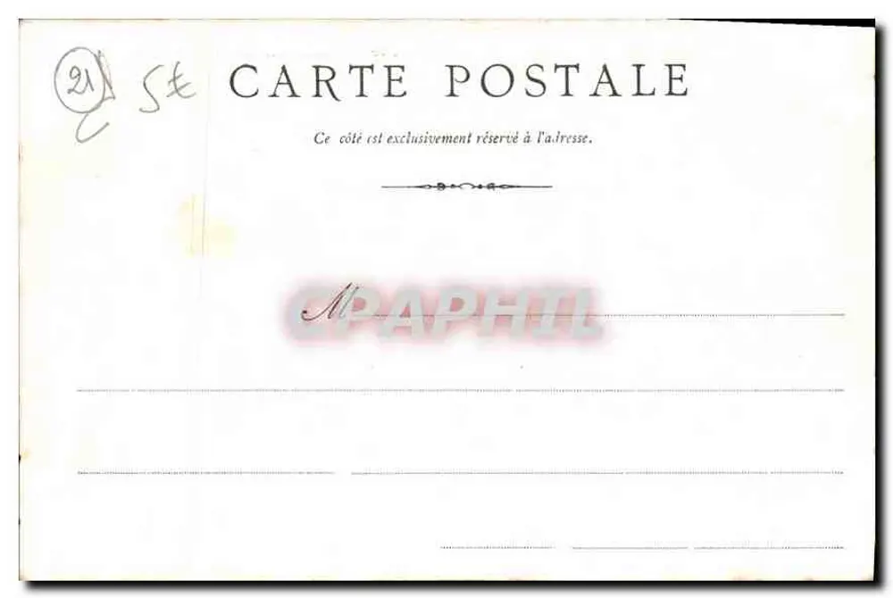 Dijon - Museum - Wachzimmer — Verlag Dijon, Nr. 189 - Rückseite