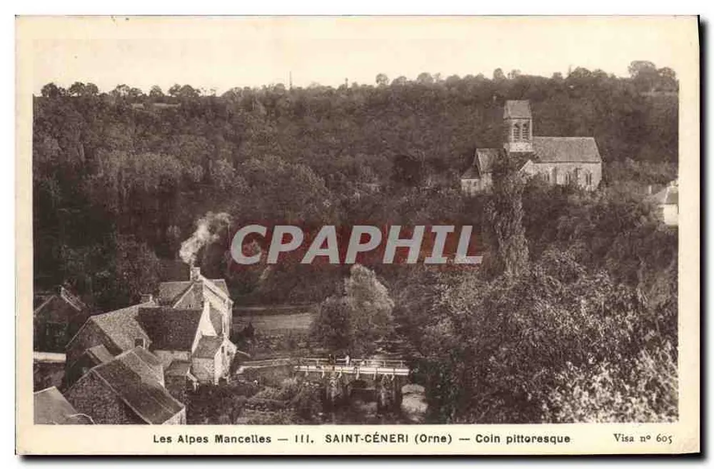 Saint-Céneri (Orne) — Bildkarte — ARO Editions, Nummer 605 - Vorderseite