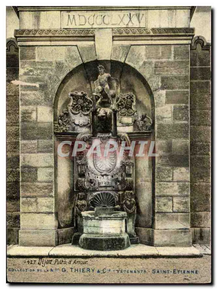 Fontaine de l'Amour in Dijon — Verlag G. Thiery & Cie, n°427 - Vorderseite