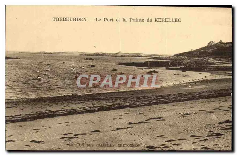 Trebeurden — O Porto e a Ponta de Kerellec — Edição das Galerias Bretãs - Frente