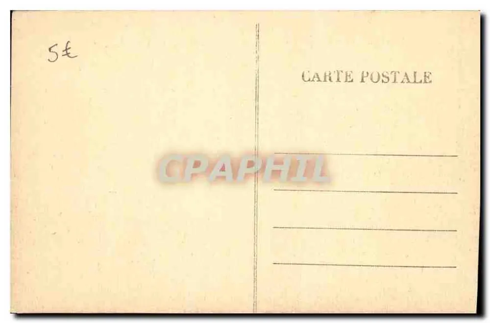 Trebeurden — O Porto e a Ponta de Kerellec — Edição das Galerias Bretãs - Verso