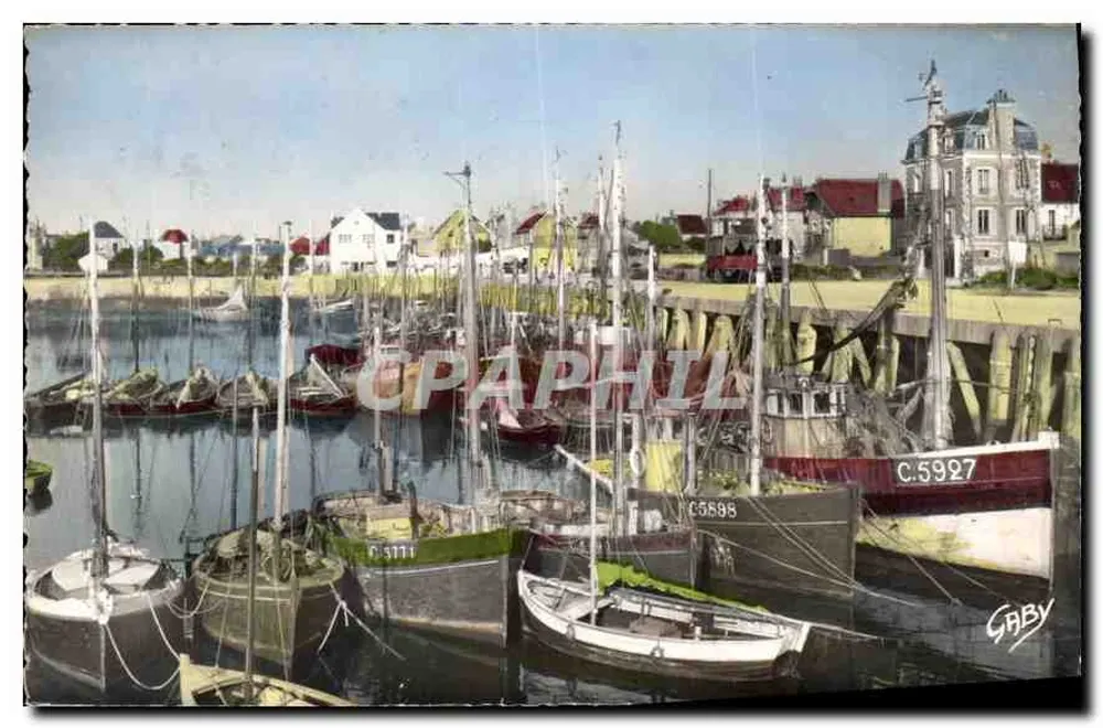 Hafen von Grandcamp-les-Bains — Blick auf die Boote — Éditions Gaby - Vorderseite