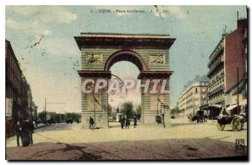 Dijon - Porta Guillaume — L. V., editor - Frente