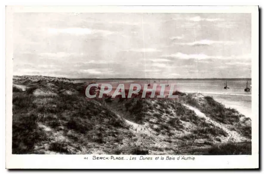 Berck-Plage — As Dunas e a Baía de Authie — Éditions Fauchois - Frente